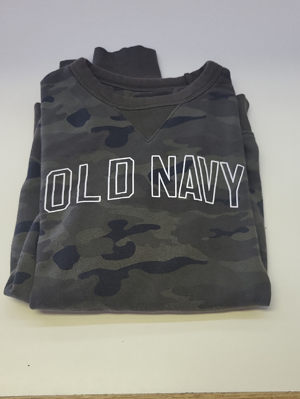 Old Navy Camouflage Crewneck Sweatshirt